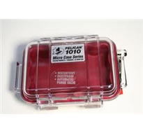 PELICAN 1010CWR Micro Case - Clear with Red   