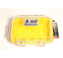 PELICAN 1010CWY Micro Case - Clear with Yellow 