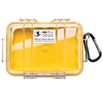 PELICAN 1010YWB Micro Case - Yellow with Black 