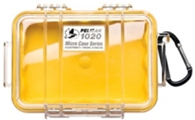 PELICAN 1010YWB Micro Case - Yellow with Black 