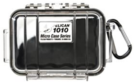 PELICAN 1015BWB Micro Case - Black with Black