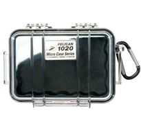 PELICAN 1020BWB Micro Case - Black with Black 