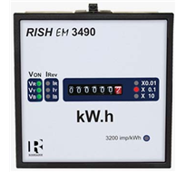 RISHABH RISH EM 3490 DIN Panel Mounted Kilowatt Hour Energy Meter